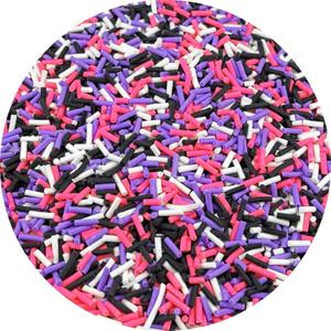YHYPOCI 100g 7mm Fake Sprinkles Polymer Clay Sprinkles Fake Candy Sprinkles Resin Sprinkles Clay Slices for Craft Sprinkles Decoration Scrapbook DIY Nail Art