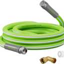 RVMATE RV Water Hose 15FT, 5/8 Inner Diameter Drinking Water Hose Lead-free, No Leaking Garden Hose For RV/Trailer/Camping, RV Accessories (Green)