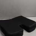 TOPPERFUN Butt Support Seat Cushion Slow for Office Car Breathable Comfortable for Ages