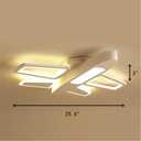 RUNNUP Acrylic Cartoon Airplane Ceiling Lamp Boy Bedroom Creative LED Flush Ceiling Light Stepless Dimming for Kindergarten Children Bedroom Kids Room Study Room, White