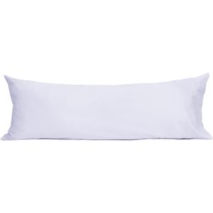 Sunflower Body Pillowcase 100% Cotton Long Pillow Cover/Case Envelope Closure 1 Pack, 2154 inches Light Purple, Soft and Breathable