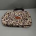 BALORAY Lunch Bag for Women Men Insulated Lunch Box for Adult Reusable Lunch Tote Bag for Work, Picnic or Travel (Beige with leopard)