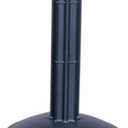 Justrite, Personal Smokers Cease-Fire Outdoor Ashtray, Polyethylene Standing Ashtray with Steel Bucket, 1 Gallon, Black, 26806D