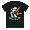 Offset Tear Tee, XL