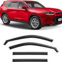 Voron Glass in-Channel Extra Durable Rain Guards for Toyota Grand Highlander 2024-2025, Window Deflectors, Vent Window Visors, 4 Pieces - 200611