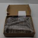 Zacro Bike Basket Rear, Folding Metal Bicycle Basket, Large Quick Release Design Rear Bike Basket, Ebike Basket for Adult Women/Men Carrying Dogs, Pets, Fruit & Grocery