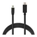 20-Foot Mini USB 5-Pin to USB Type C Cable - Extra Long Tethering Cable - Compatible with Canon, GoPro, Yeti Microphones, Dash Cams, Tomtom GPS Systems, MP3 Players and More.
