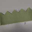 1st Birthday Highchair Banner Decorations Wild One High Chair Banner With Green Tassel Garland Crown Hat Wild One Cake Topper Baby Photo Banner Photoshoot Props Photo Props(Green)