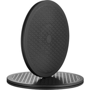 Heavy Duty Rotating Swivel Stand with Steel Ball Bearings - Lazy Susan Spray Paint Turntable for Flat Panel Monitors, Potted Plants,TV's, Sculpture, Speakers (12 inch-2pack)