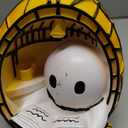 Halloween Ghost Bubble Bath Lamp, Bathtub Ghost Night Lights for Halloween Decor, Reading Books Nightlight, LED Night Light for Bathroom Decor, Ghost-Themed Bathtub Lamp for Halloween Party(2pcs)