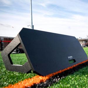 Soccer Rebounder 40 x 16 Dual Angle Soccer Training Equipment Solo Passing Soccer Bounce Back Ariel & Passing Practice (Sandbag Included)