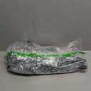 Santanelo 4ft Lighted Silver Artificial Christmas Tree with Lights,Snowy Artificial Xmas Tree, Not Pre-lit Small Xmas Pine Tree for Home Office Party Decor (Sliver)