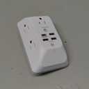 Outlet Extender with Night Light, HANYCONY Multi Plug Outlet, USB Wall Charger Surge Protector 4 USB Ports(1 USB C), Power Strip Electrical Outlet Splitter Expander for Home Office Dorm Room, ETL (White)