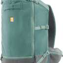 Ruffwear, Hitch Hiker Dog Backpack Carrier, Hands-Free Dog Carrier Backpack with Breathable Mesh, EVA Foam Padding, Durable Polyester, Lightweight Design for Small Dogs, River Rock Green, Small