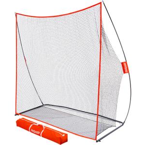 GoSports Golf Practice Hitting Net - Choose Between Huge 10 x 7 ft or 7 x 7 ft Nets - Personal Driving Range for Indoor or Outdoor Use - Designed by Golfers for Golfers