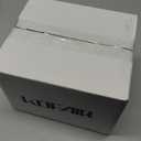 Safe Box for Home Safe (0.23 Cubic Feet) with Fireproof Bag, Personal for Money Safe for Cash Saving, Mini Safety with Key, Digital Safety with Light, Money Lock Box (Pink)