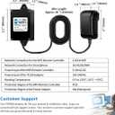 TOPENS TC196 Tuya WiFi Remote Control for Automatic Swing Sliding Gate Opener Garage Door Opener with iOS and Android App WiFi & Bluetooth Security Gate Controller