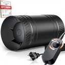 4 Inch Inline Duct Fan with Speed Controller, Upgraded Inline Fans High-Efficiency Exhaust Duct Fan, Low Noise HVAC Ventilation in Basement Bathroom Workshop Attic Grow Tent