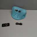 RINGCO Neck Massager Pillow with 3 Level Heating & Vibration Adjustable, Heated Neck Stretcher with 6 Modes, Rechargeable Cervical Traction Device for Pain Relief & Muscle Relaxation (Light Blue)