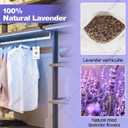 Aryiten 14 Packs Large Lavender Scented Sachets for Closet Deodorizer Drawers, Hanging Long Lasting Natural Air Freshener for Home