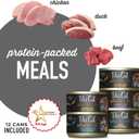 Tiki Cat After Dark, Variety Pack, High-Protein and 100% Non-GMO Ingredients, Wet Cat Food for Adult Cats, 2.8 oz. Cans (Pack of 12) (EXP 05/01/28)