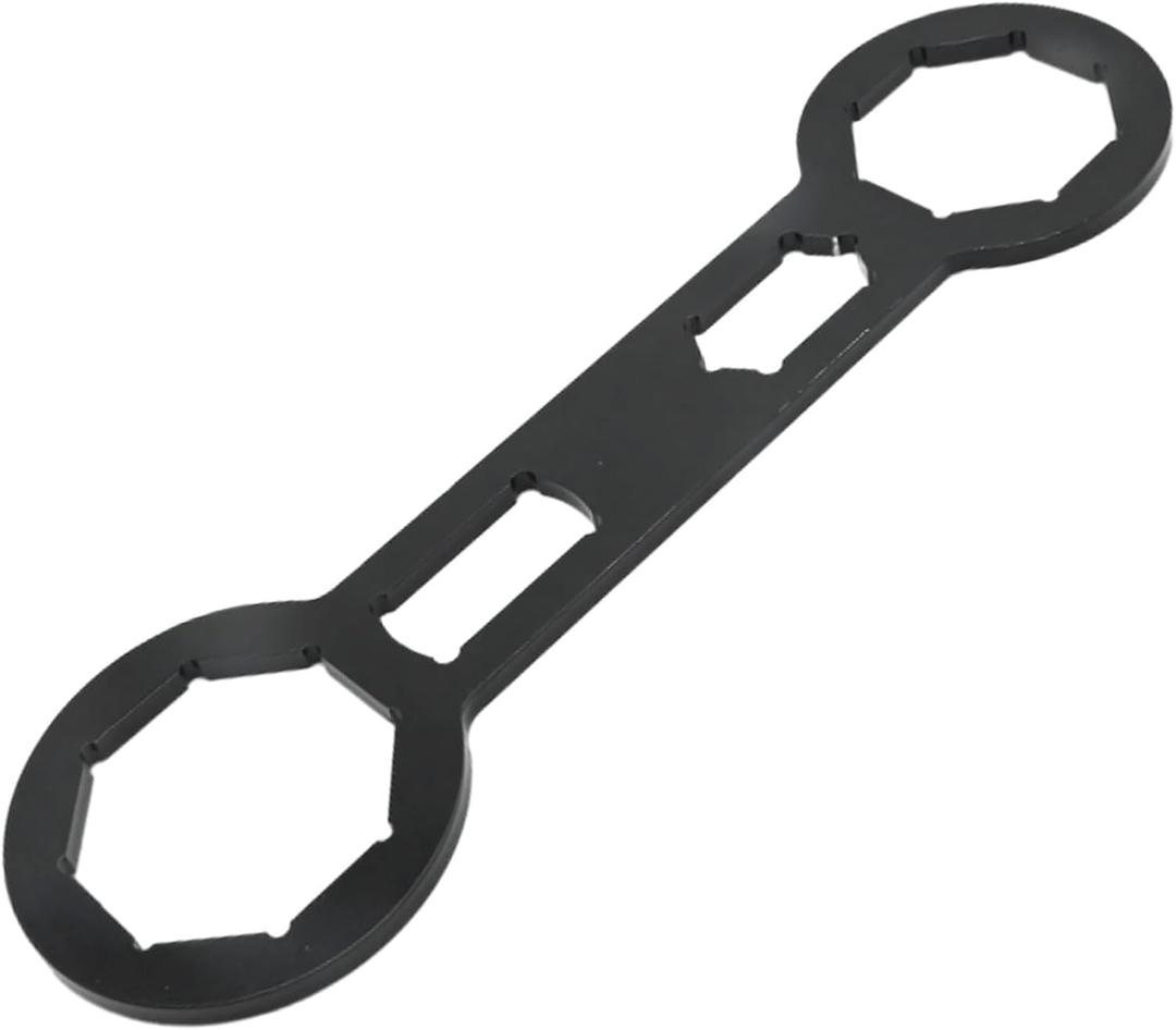 46mm 50mm Motorcycle Fork Cap Wrench, Aluminum Front Forks Removing Rebuild Tool, Motorcycle Dirt Bike Repair Tool Replacement for Suzuki Replacement for Honda CR250R CRF250X