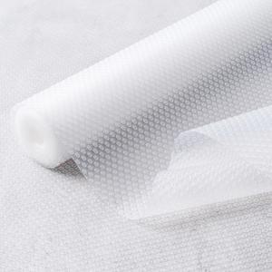 12 Inches x 10 FT Non-Adhesive Shelf Liner Water Resistant Oil-Proof Thickened Easy to Clean and Cut Drawer Mats for Refrigerator, Desk, Cabinet, Kitchen