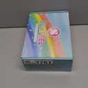 SULIFEEL Kids Adjustable Quad Roller Skates,Toddler Beginner Roller Skates for Girls and Boys Age 2-5 Years Old (Unicorn Purple)