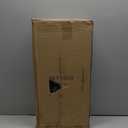 CANMEIJIA 4-Light Bathroom Vanity Light Fixtures, Matte Black Vanity Wall Scones Lighting for Bedroom Living Room, Modern Vanity Lights with Milky White Glass Shades, E26 Socket, Bulbs Not Included