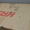 KASARO 3D Faux Stone Wall Panels, 4 PCS PU Wainscoting Panel for Interior Wall Decor, Cement Texture Thicker Accent for Home, Office, 43.3 23.6 inch(Concrete Gray)