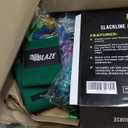 Trailblaze Slackline Kit with Tree Protectors | Backyard Slacklines for Kids and Adults | Beginner's Tight Rope Line Set | Double Slack Lines 60ft