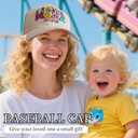 Embroidered Mama Hat for Women, for Mom, Boy Mama Girl Mama Adjustable Washed Cotton Baseball Cap (One Size, Flower Mama 2025)