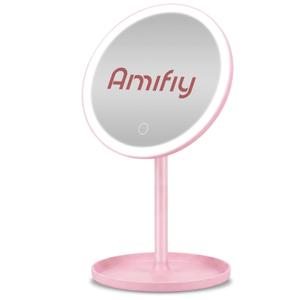 8″ Lighted Makeup Mirror, 4-in-1 Magnetic Detachable Vanity Mirror