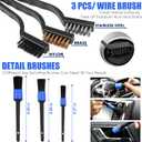 Viewsun 18PCS Car Cleaning Kit, Car Interior Detailing Kit with Blue High Power Handheld Vacuum, Detailing Brush Set, Windshield Cleaner, Cleaning Gel, Complete Auto Accessories for Men, Women