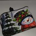 NYZE Christmas Stove Top Cover for Electric Stove,Glass Stove Top Cover,Heat Resistant Glass Cooktop Cover,Stovetop Protector, Kitchen Decor,Dish Drying Mats Cover for Washer Ceramic Top 28.5x20.5 in