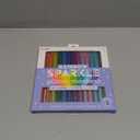 Ooly Rainbow Sparkle Glitter Markers Set of 15, Includes 5 Pastel & 10 Classic Color Markers, Glittery & Sparkling Marker for Kids, 2mm Nib for Medium Sized Lines - GLITTER VARIETY PACK