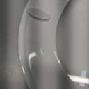 KOHLER 20111-0 Brevia, Slow Close Toilet Seat, Round Toilet Seat, Grip-Tight Bumpers Quick-Attach Hardware, White