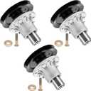 3 Pack Mower Spindle Assembly 103-1140,103-8323, 103-3206, 103-8075, Fits for Exmark Lazer Z Models with 44" 48" 52" and 60" Decks, 103-3200, 103-1183, 103-1184, 103-1105, 103-3206