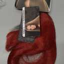 S-noilite Trendy 24"/26" Straight Curly 3/4 Full Head One Piece 5clips Clip in Hair Extensions Long Poplar Style for Women Gifts 22colors(26"-straight,dark Red)