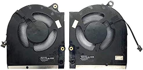 QUETTERLEE Replacement New Laptop CPU + GPU Cooling Fan for Dell Alienware m15 R7 M15R7 Gaming Laptop - 15.6-inch Series EG75071S1-C210-S9A EG75071S1-C200-S9A BN8512S2H-000P BN8510S2H-000P DC12V Fan