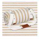 Waterproof Picnic Blanket, 79"x79" Extra Large Beach Mat for 6 to 8 Adults, Machine Washable Outdoor Blanket for Camping, Grass, Park, Camping, Concerts, Middle Sand