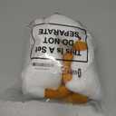 Sosation 3 Pieces 15.7'' Silly Goose Plush Stuffed Animal Toy,Swan Stuffed Animal,White Fluffy Cute Goose Funny Duck Plush Swan Toys Gifts for Kids Home Birthday Favor