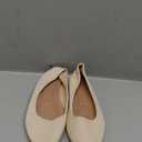 Obtaom Round Toe Women Flat Shoes Slip on Girls Dress Black Ballet Flats (5, Beige)