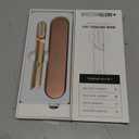 Red Light Therapy Wand for Face – 4-in-1 Device with Travel Case - Adjustable Head - Red & Blue LED - Soothing Massage - Portable Skin Care Tool for Anti-Aging, Glow & Firmness