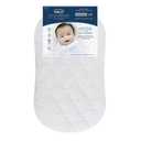 HALO DreamWeave Breathable Mesh BassiNest Mattress Replacement Pad  100% Machine Washable Cover  Hypoallergenic, Non-Toxic Materials  30 x 18 x 1.3