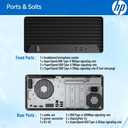 HP ProDesk 600 G6 Tower PC Desktop Computer, Six-Core i5-10500 Up to 4.50 GHz, 16GB DDR4, 512GB SSD, Keyboard and Mouse, WiFi, BT, 4K Support, Windows 11 Pro 