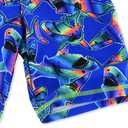 Boys UPF 50+ Long Sleeve Rash Guard and Swim Trunks Outfit Set Toddler to Big Boy Sizes (3-11Years)
