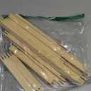 Hotop 12 Sets Stretcher Bars for Needlework 6 Sizes Wooden Canvas Stretcher Bars for Needlepoint Embroidery Stitch Frame Set Bundle with Crafts