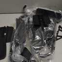 monTEK Swivel Bike Wall Mount, Bike Hangers for Garage, Space-Saving Vertical Bike Rack, Sturdy Bike Storage Rack Holds Up to 66lbs, Easy to Install, 4 Pack