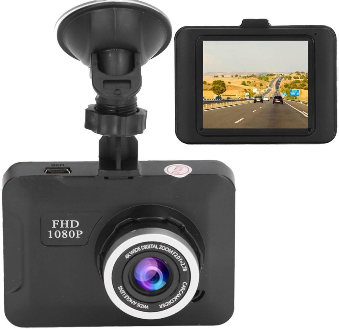 Dash Cam, 1080P Full HD Car Dashboard Camera with Looping Recording, File Lock, Automatic Recording, Built in Sensor Dash Cam, 1080P Full HD Car Dashboard Camera with Looping Recording, File Lock, Automatic Recording, Built in Sensor